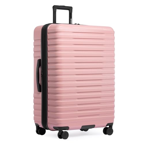 U.S. Traveler Boren Polycarbonate Hardside Carry-on Suitcase with 8 Spinner Wheels, Teal, 22-Inch S2578