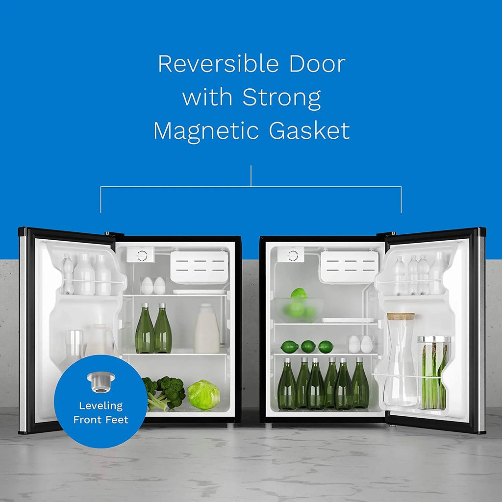 hOmeLabs Mini Fridge 2.4 Cu Ft Under Counter Refrigerator with Freezer P952