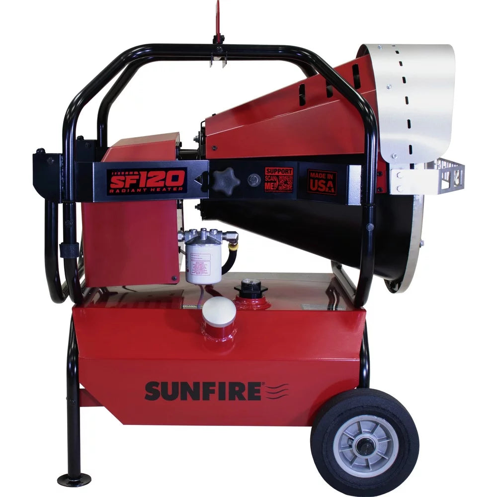 Sunfire 95120 SF120 120,000 BTU Diesel/Kerosene Radiant Heater P1518