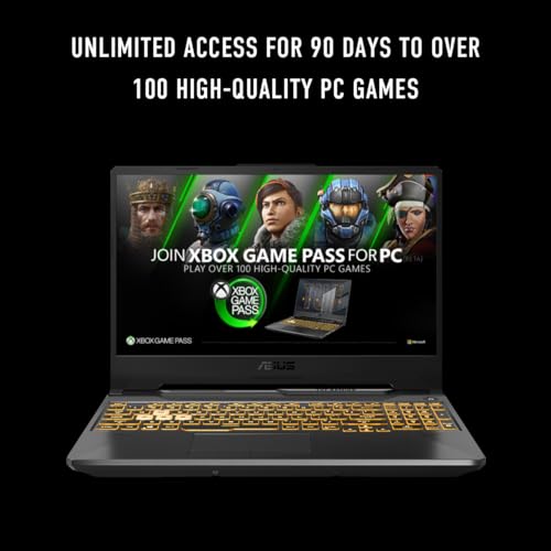 ASUS TUF Gaming A15 Laptop, 15.6" FHD 144Hz, RTX 3050, Ryzen 5, 8GB DDR5, 512GB SSD, Windows 11 X67886