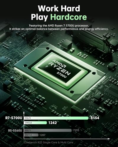 AMD Ryzen 7 5700U 15.6" 16GB 512GB SSD Laptop D248
