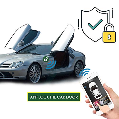 Universal Remote Starter Kit PKE Passive Keyless Entry Push Button Car Alarm System B38407