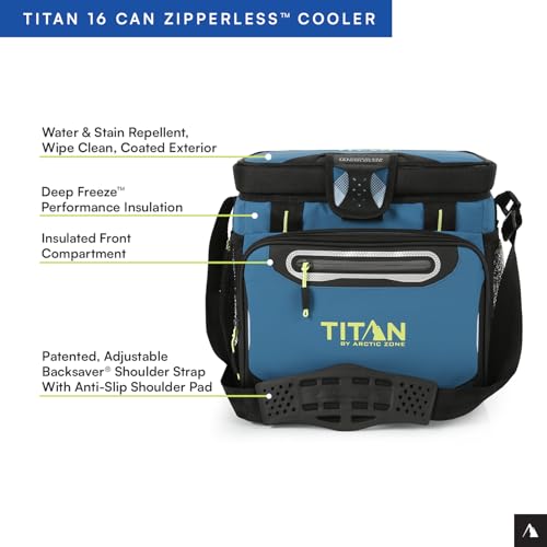 Arctic Zone Titan Deep Freeze Zipperless Hardbody Cooler W899