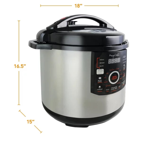 Megachef 12-Quart Digital Pressure Cooker J632954