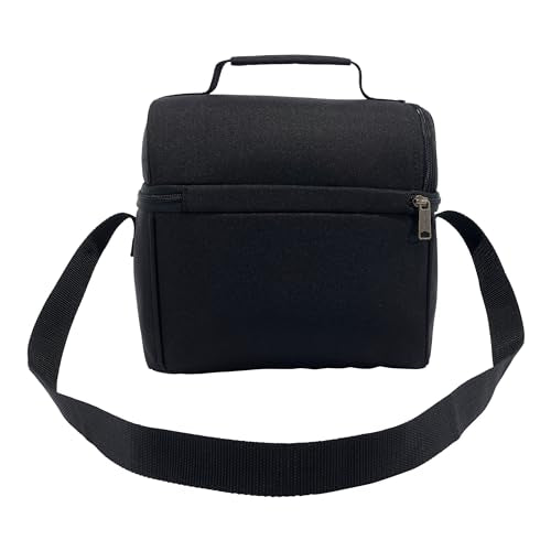 Carhartt Insulated 12 Can Two Compartment Lunch Cooler Bag, Black S79886