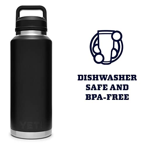 YETI Rambler 46 oz Bottle, Vacuum Insulated, Stainless Steel with Chug Cap P841780