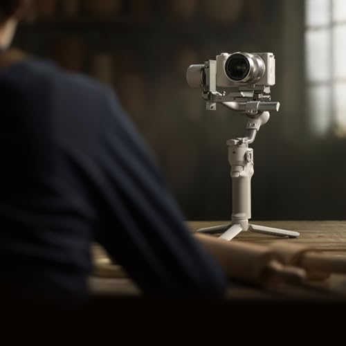 DJI RS 4 Mini Gimbal Stabilizer for Cameras, Auto Axis Locks, 2kg Payload Q46442