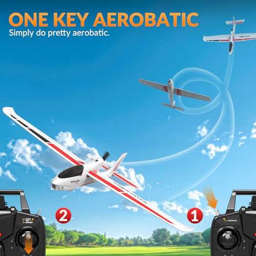 VOLANTEXRC Ranger600 Stunt RC Plane, 4CH Remote Control Glider, 6-Axis Gyro, RTF T721331