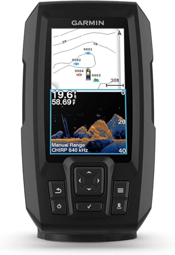 Garmin Striker Vivid 4cv 4-inch Color Fishfinder with Sonar Transducer J676970
