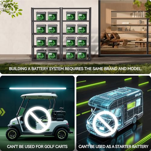 12V 100Ah LiFePO4 Lithium Battery with 100A BMS U8311