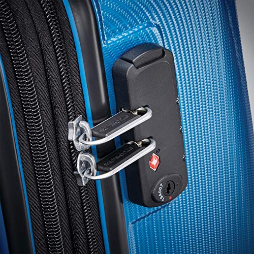 Samsonite Winfield 3 DLX Hardside Expandable Luggage, Silver, Carry-On 20-Inch F64293