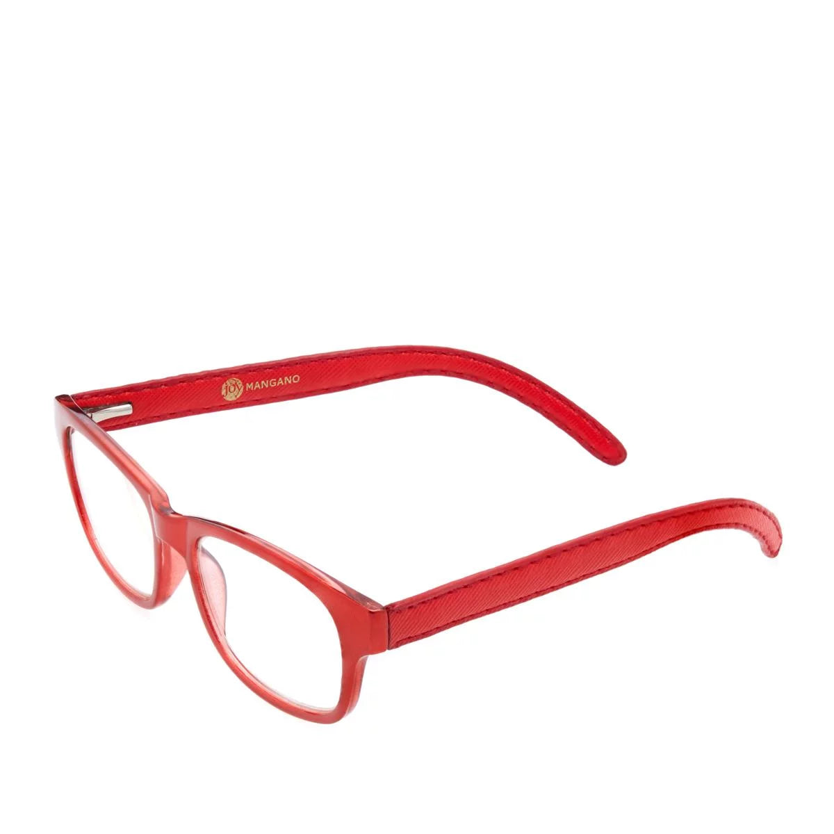 JOY MANGANO 10 PC Readers with Leather Arms and Sunglasses 1.5M J479