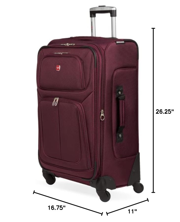 SwissGear Sion Softside Expandable Roller Luggage 3 Piece Set N784870