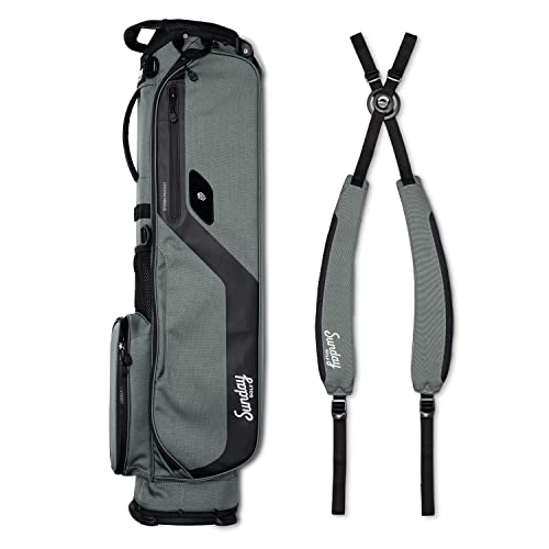 Sunday Golf El Camino Golf Stand Bag, Lightweight with Strap, 3.9 lbs O884