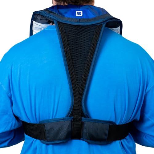 BLUESTORM Atmos 40 Inflatable PFD Life Jacket for Adults, USCG Approved T664265