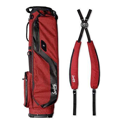 Sunday Golf El Camino Golf Stand Bag, Lightweight with Strap, 3.9 lbs O884
