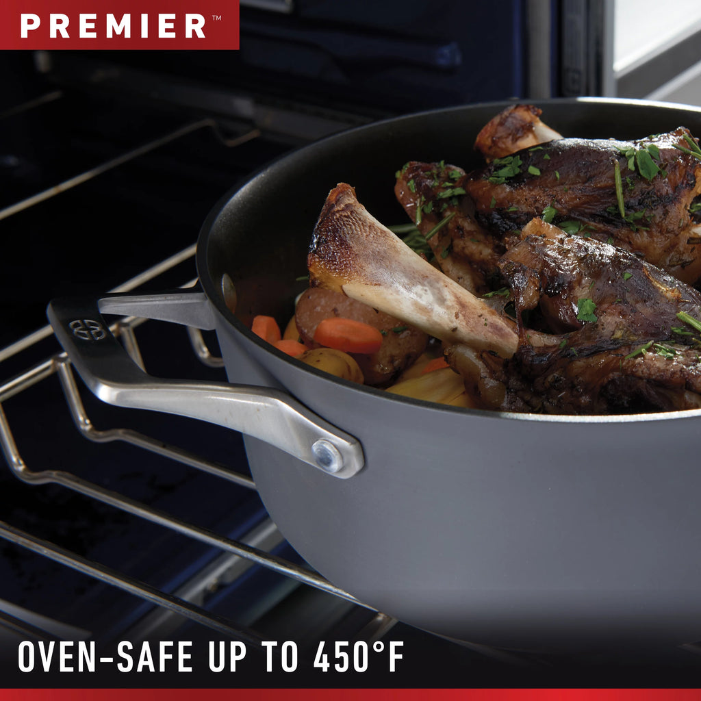 Calphalon Premier 11 Piece Hard Anodized Nonstick Cookware Set F155
