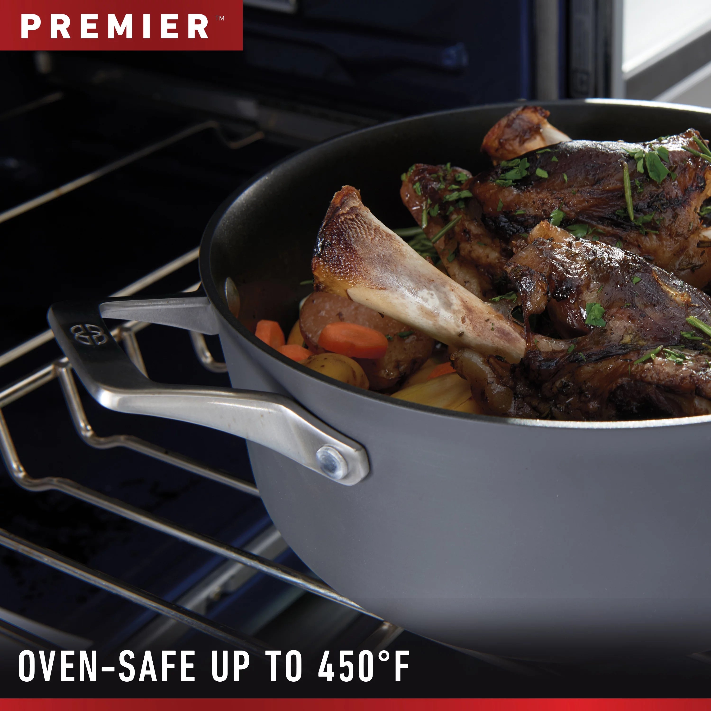 Calphalon Premier 11 Piece Hard Anodized Nonstick Cookware Set F155