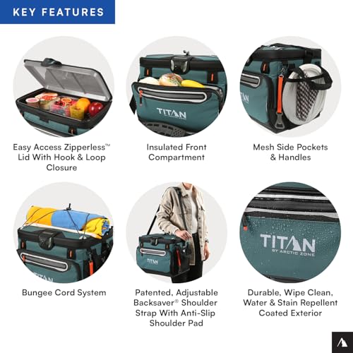 Arctic Zone Titan Deep Freeze Zipperless Hardbody Cooler W899