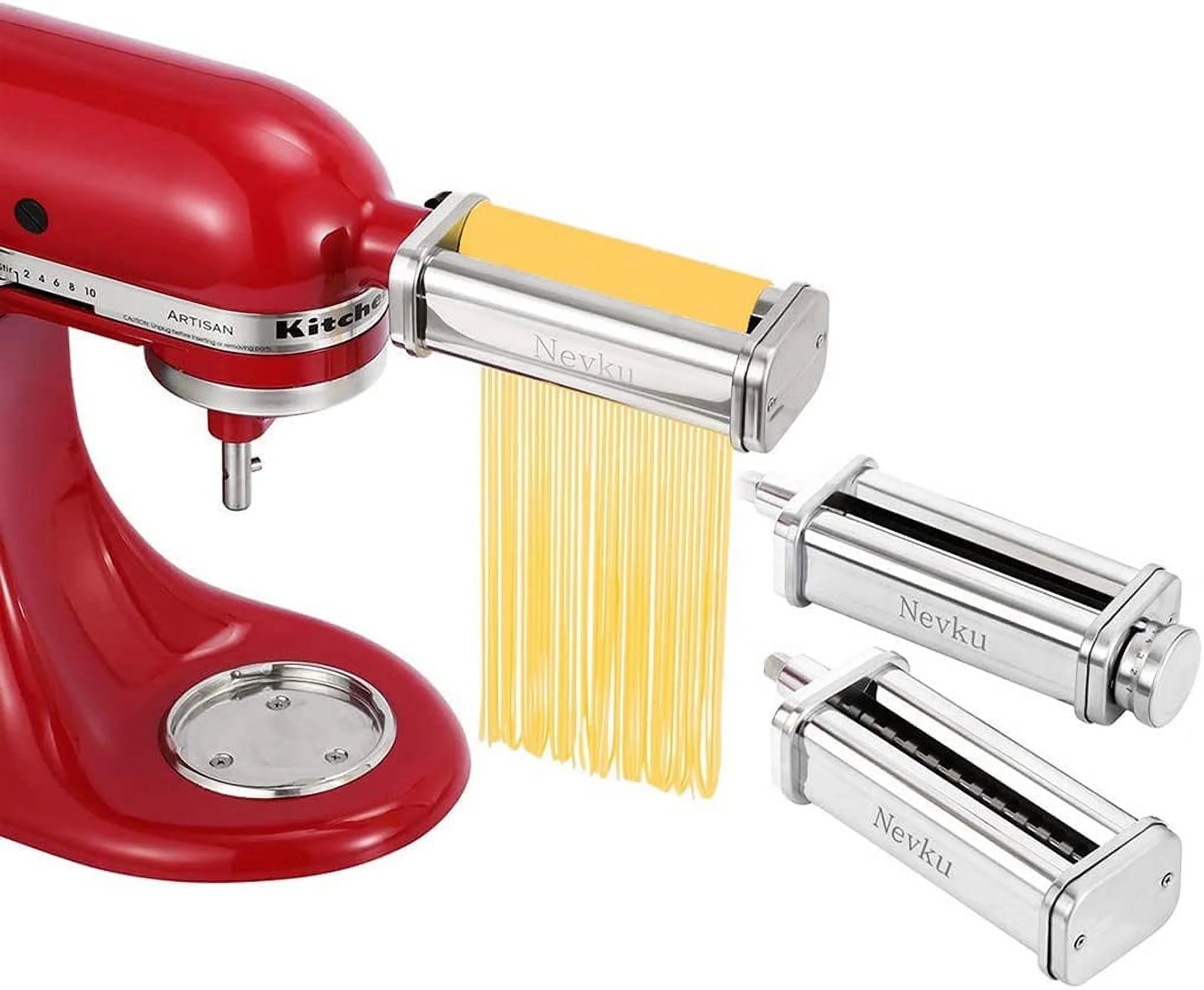 Nevku Pasta Maker Attachments for KitchenAid Stand Mixer I101557