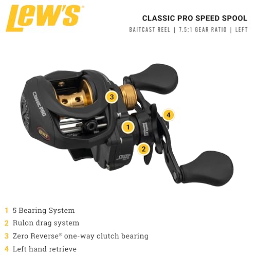 Lew's Classic Pro Speed Spool SLP Baitcast Reel L66559