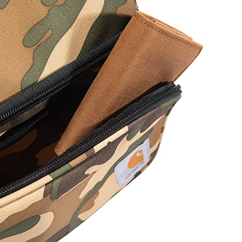 Carhartt Insulated 12 Can Two Compartment Lunch Cooler Bag, Black S79886