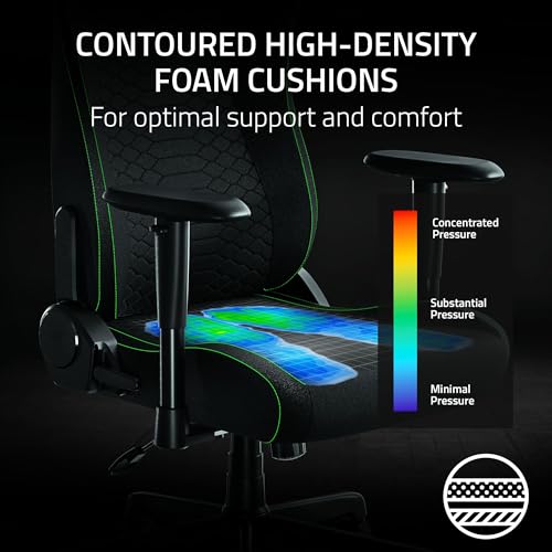 Razer Iskur V2 X Ergonomic Gaming Chair with Lumbar Support, Black V40434