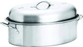 42cm Stainless Steel Oval Turkey Roaster With Rack & Lid