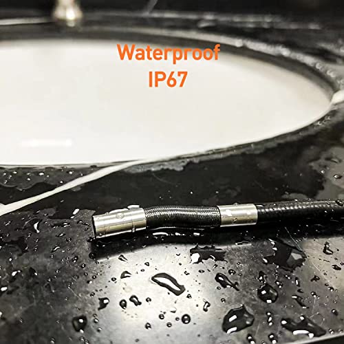 10FT Articulating Borescope Inspection Camera with Two-Way Steering V549