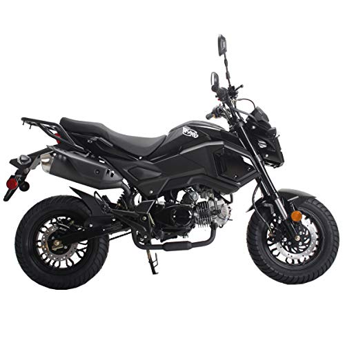 X-PRO 125cc Adult Gas Motorcycle Dirt Street Bike, 12" Wheels J873