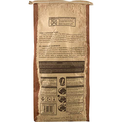 Cowboy Southern Style Hardwood Lump Charcoal 20 lb P353