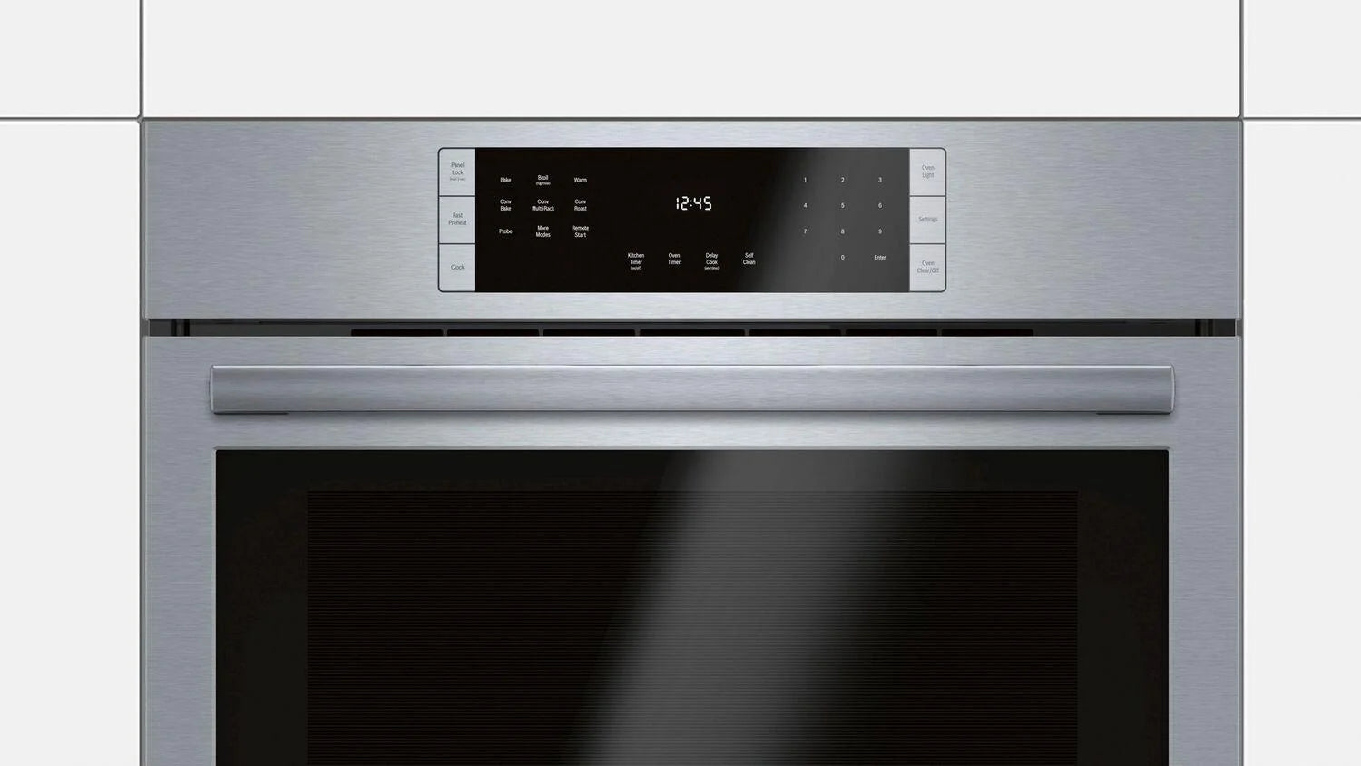 Bosch HBL8453UC 30 inch Stainless Steel Single Electric Convection Wall Oven H410247