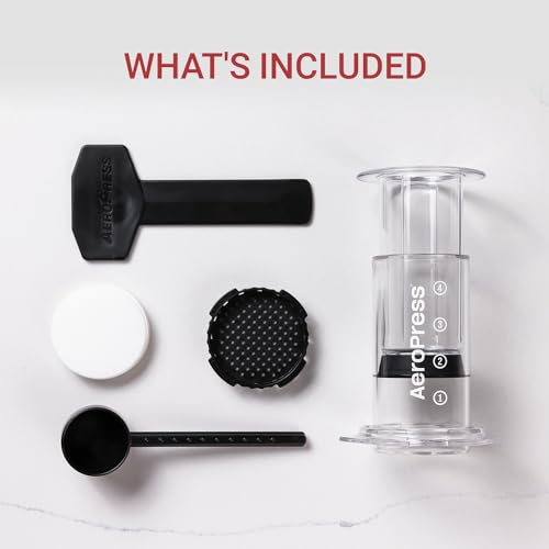 AeroPress Original Coffee Press – 3-in-1 Portable Coffee Maker for Travel S81656