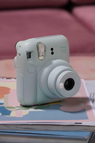 Fujifilm Instax Mini 12 Instant Camera Pastel Blue with 40 Sheets Film Bundle R3418
