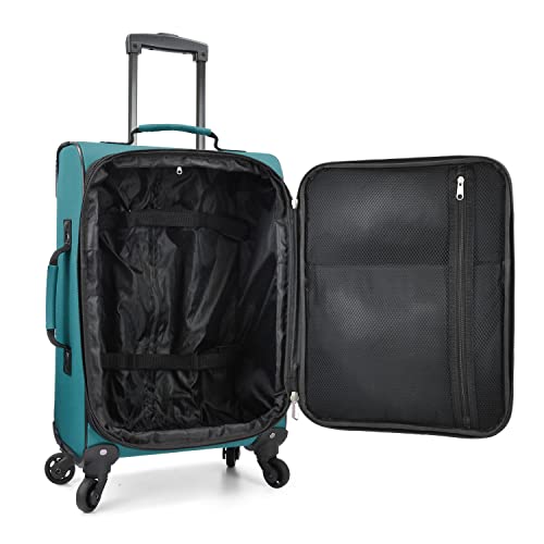 U.S. Traveler Rio Expandable Carry-on Luggage, Orange R95197