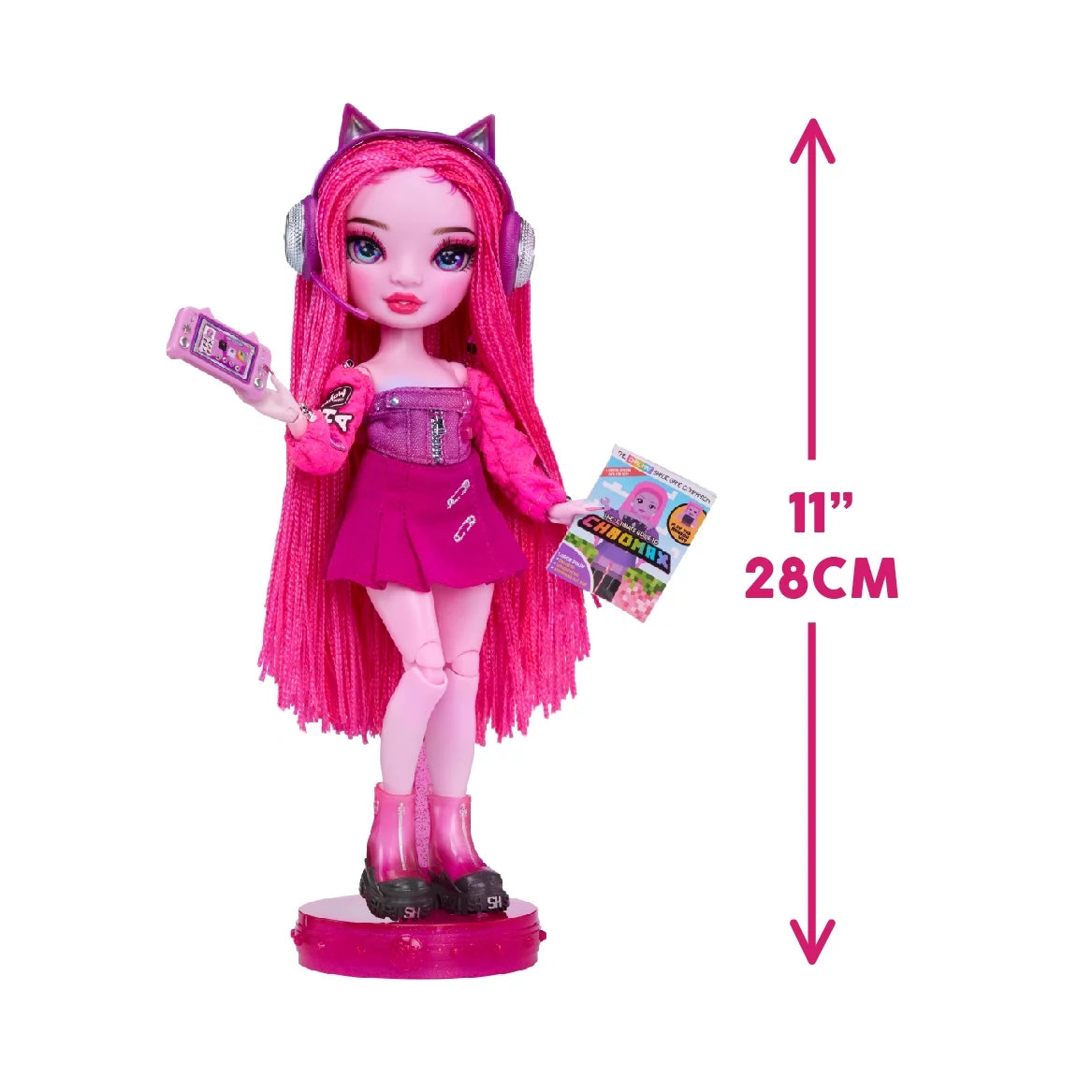 Rainbow High Shadow High Pinkie Pink Fashion Doll with Outfit & Accessories P388