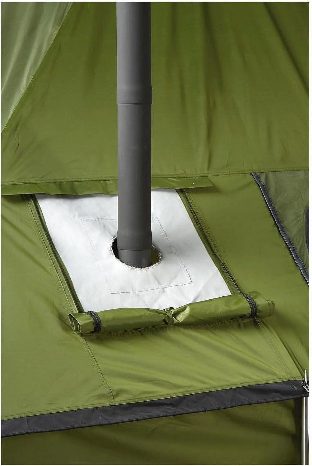 Guide Gear Outdoor Wood Burning Stove with Chimney Pipe for Camping S84203