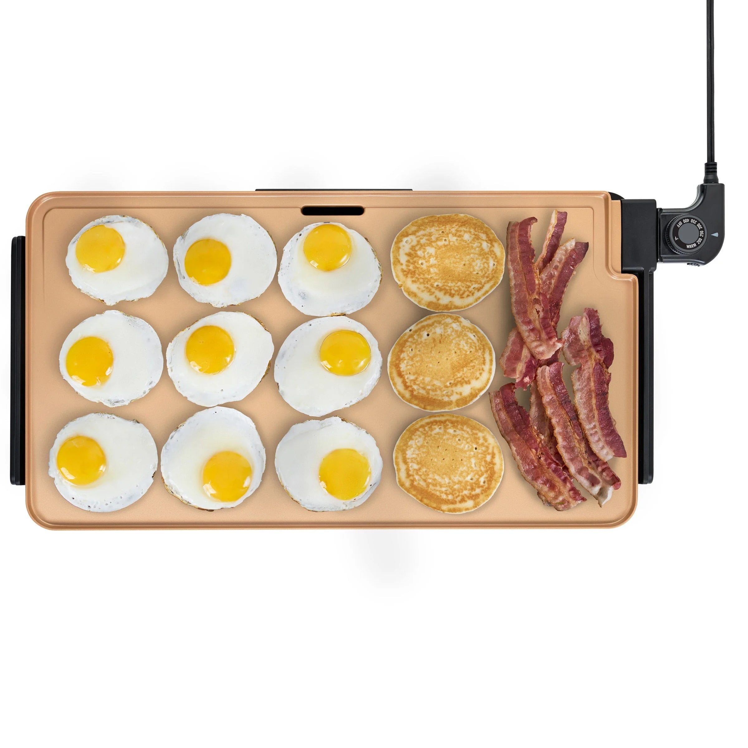 Bella Extra Large Ceramic Griddle with Warming Tray G340