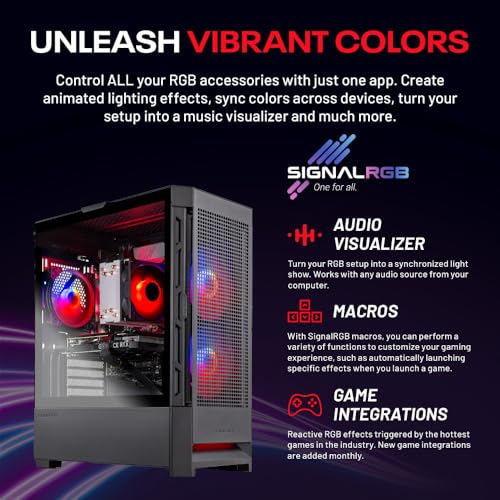 Skytech Blaze4 Mini Gaming PC Desktop, Ryzen 7 5700, RTX 4060, 1TB SSD, 16GB RAM W80305