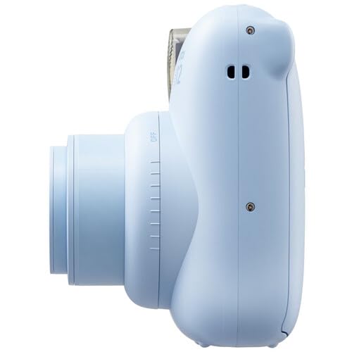 Fujifilm Instax Mini 12 Instant Camera Pastel Blue with 40 Sheets Film Bundle R3418
