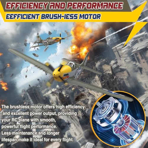 LEAMBE Remote Control Aircraft Plane with 3 Modes for Adults & Kids G436699