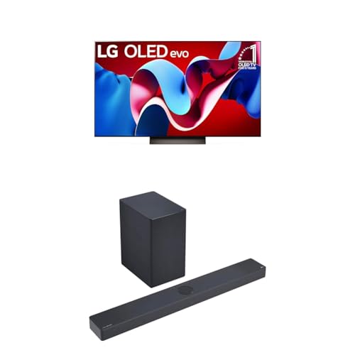LG 65-Inch Class OLED evo C4 Series Smart TV 4K with Magic Remote E146