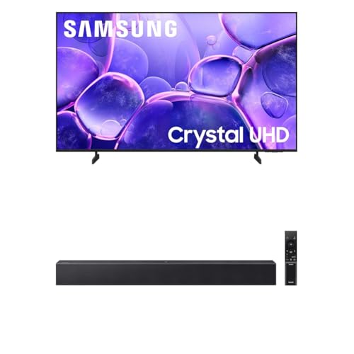 Samsung 43-Inch Crystal UHD U8000F 4K Smart TV (2025 Model) H556