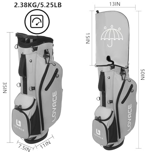 14-Way Golf Stand Bag, Lightweight for Men and Women C3556