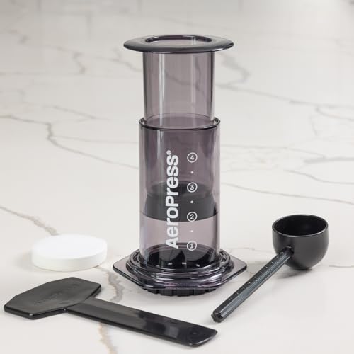 AeroPress Original Coffee Press – 3-in-1 Portable Coffee Maker for Travel S81656