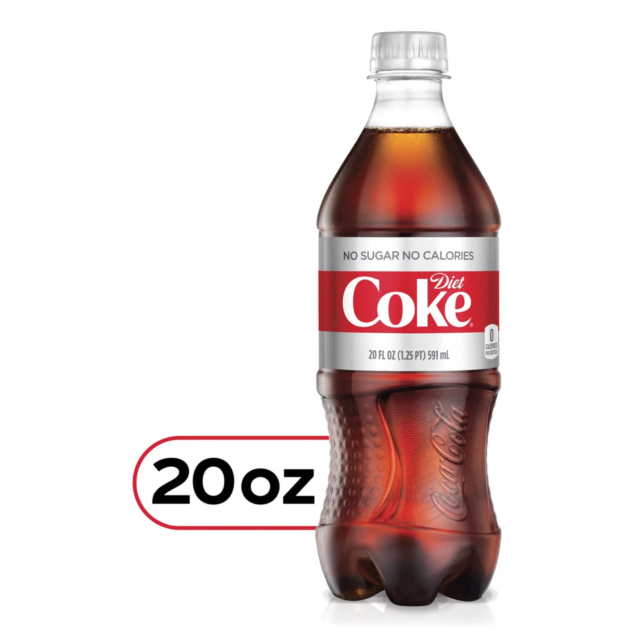 Diet Coke Soda 20oz Bottles, 16-Pack P4007