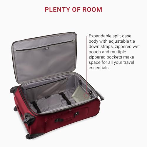 SwissGear Sion Softside Expandable Roller Luggage 3 Piece Set N784870