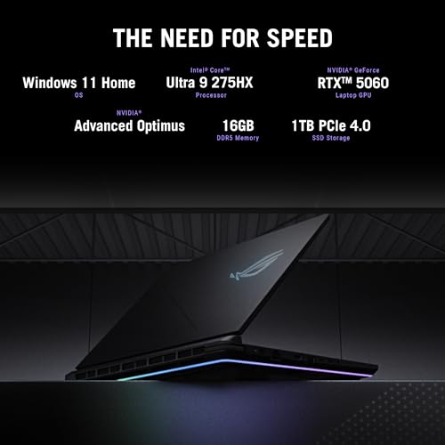 ASUS ROG Strix G16 Gaming Laptop, 165Hz, RTX 4060, i7-13650HX, 16GB DDR5, 1TB SSD H1599