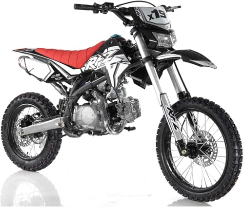 Apollo X19 RFZ 125cc Adult Gas Dirt Pit Bike 4-Speed Manual Clutch T889023