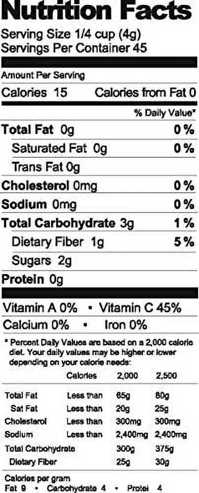 Fresh and Honest Foods Freeze Dried Strawberries 6.3 OZ W984